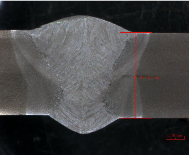 焊接接頭宏觀金相